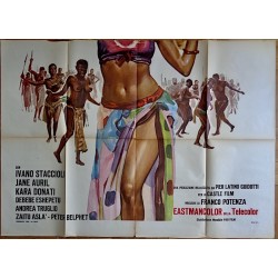 Afrika Italian movie poster - illustraction Gallery
