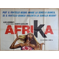 Afrika Italian movie poster - illustraction Gallery