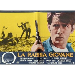 Badlands Italian fotobusta movie poster set - illustraction Gallery