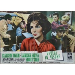 Butterfield 8 Italian fotobusta movie poster set - illustraction Gallery
