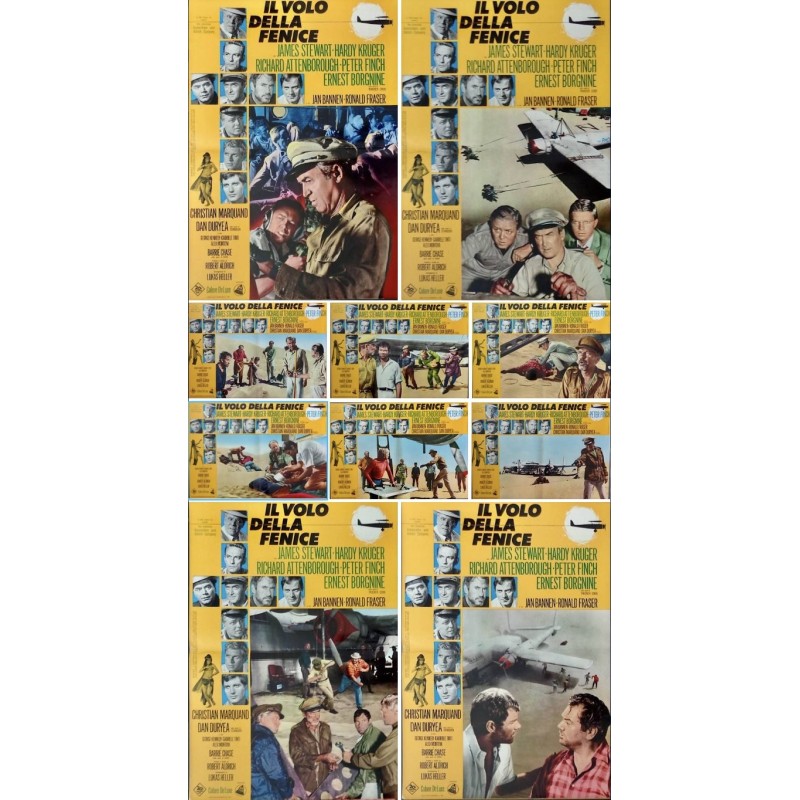 Flight Of The Phoenix (Fotobusta set of 10)