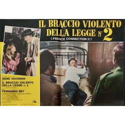 The French Connection 2 Italian fotobusta movie poster set - illustraction Gallery