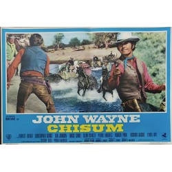 Chisum Italian fotobusta movie poster set - illustraction Gallery