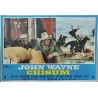 Chisum Italian fotobusta movie poster set - illustraction Gallery
