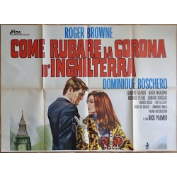 The Incredible Paris Incident (Come rubare la corona d'Inghilterra) Italian movie poster - illustraction Gallery