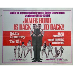 Dr. No / From Russia With Love (Half sheet R65)