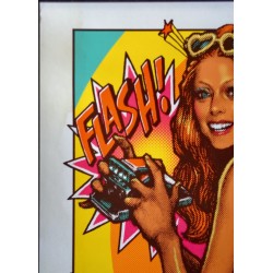 Boogie Nights limited edition Mondo Print by Rockin' Jelly Bean for Mondo - illustraction Gallery