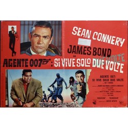 James Bond You Only Live Twice Italian fotobusta movie poster set - illustraction Gallery