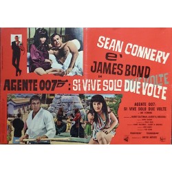 James Bond You Only Live Twice Italian fotobusta movie poster set - illustraction Gallery
