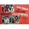 James Bond You Only Live Twice Italian fotobusta movie poster set - illustraction Gallery
