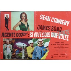 James Bond You Only Live Twice Italian fotobusta movie poster set - illustraction Gallery