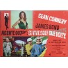 James Bond You Only Live Twice Italian fotobusta movie poster set - illustraction Gallery