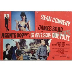 James Bond You Only Live Twice Italian fotobusta movie poster set - illustraction Gallery