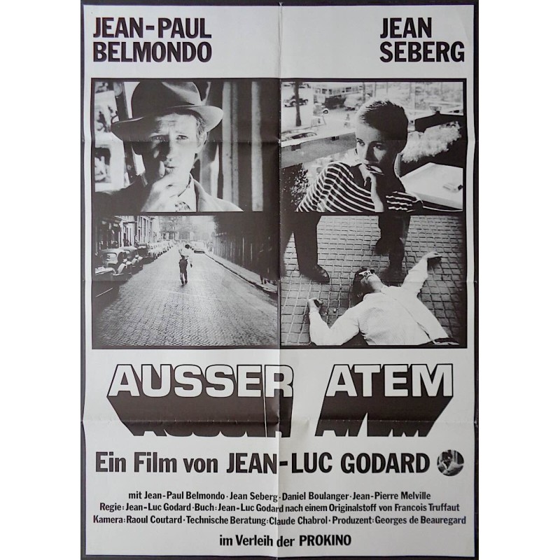 Breathless - A bout de souffle (German R74)