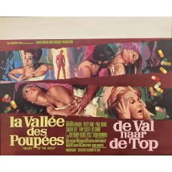 Valley Of The Dolls Belgian movie poster - illustraction Gallery