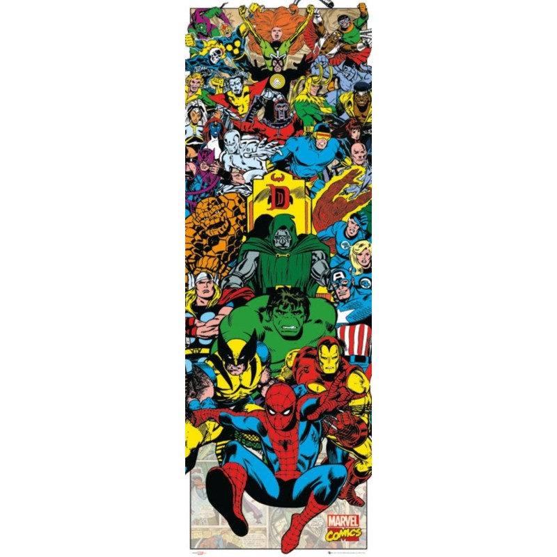 Marvel Comics (Door Panel)