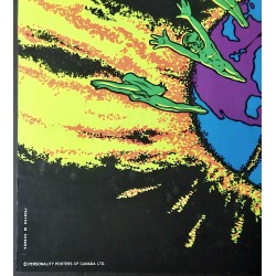 Last Blast original 1970 blacklight head shop poster - illustraction Gallery