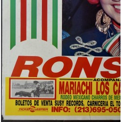 Linda Ronstadt 1984 Pico Rivera concert poster - illustraction Gallery