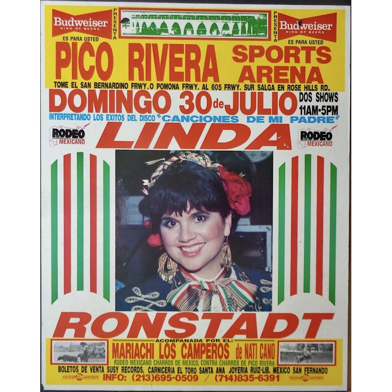 Linda Ronstadt: Pico Rivera 1987