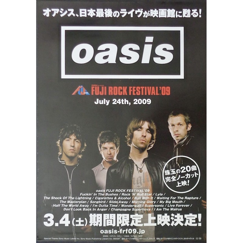 Oasis: Fuji Rock 2009