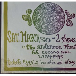 The Yardbirds 1968 New York concert Handbill - illustraction Gallery