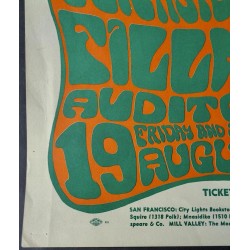 The Young Rascals Fillmore West BG 24 concert poster - illustraction Gallery