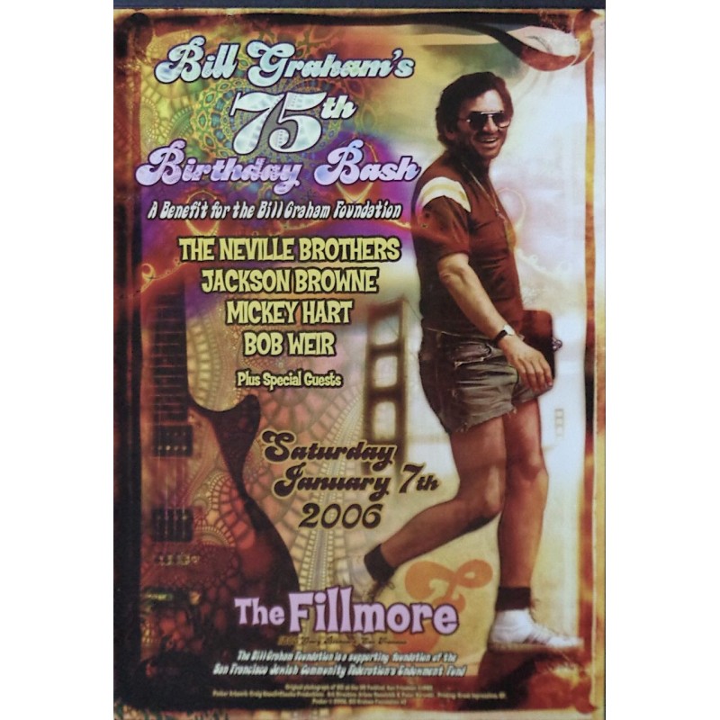 Bill Graham's 75th Birthday Party: Fillmore 2006 BGF02