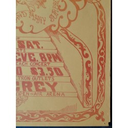Big Sur 1970 Festival concert poster - illustraction Gallery