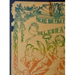 Big Sur 1970 Festival concert poster - illustraction Gallery