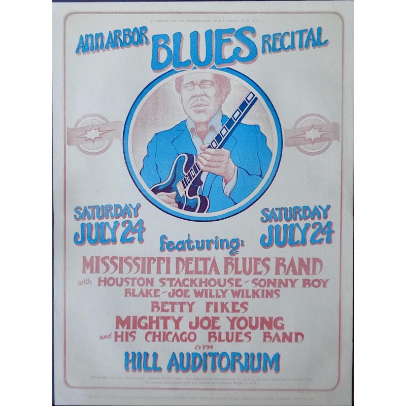 Ann Arbor Blues Recital: Ann Arbor 1971
