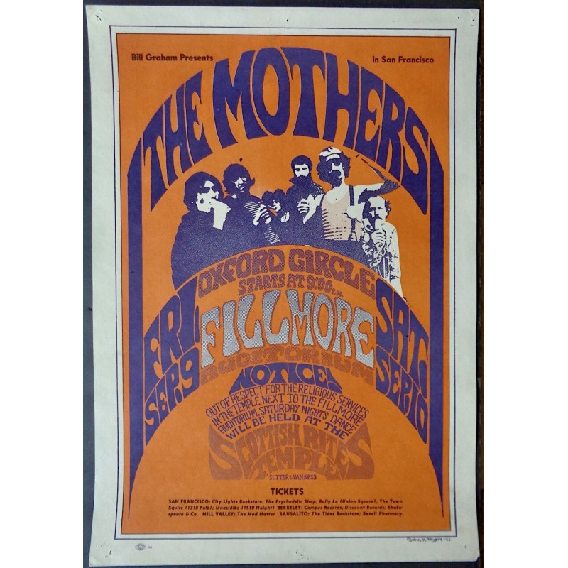 Frank Zappa: Fillmore West BG 27 OP1