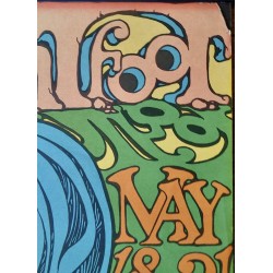 Gordon Lightfoot 1967 Montreal concert poster - illustraction Gallery