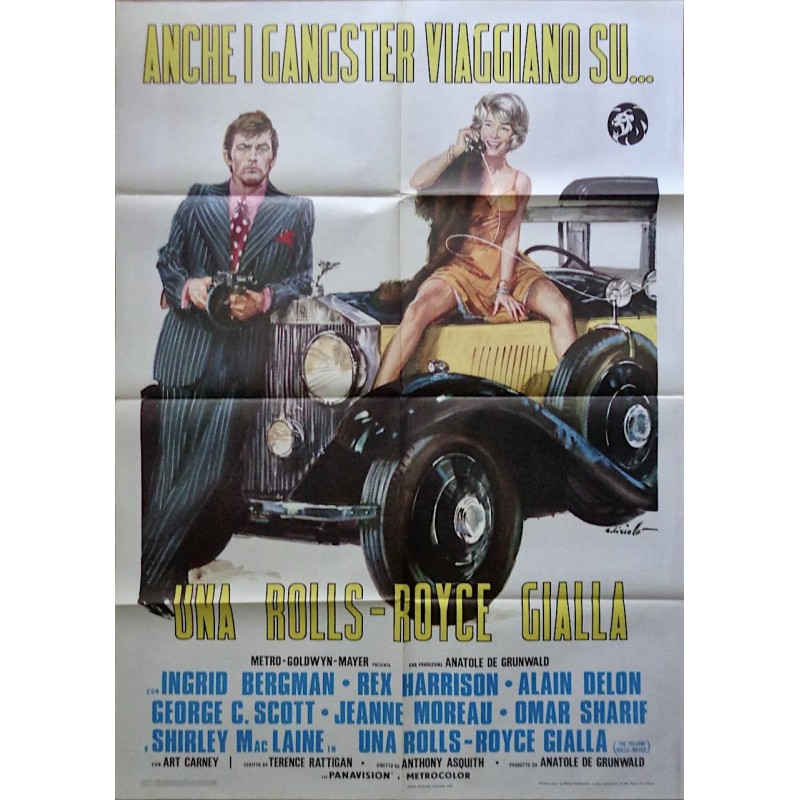 Yellow Rolls Royce (Italian 2F R70)