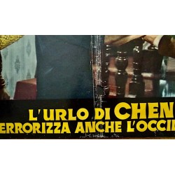 Way Of The Dragon Italian fotobusta movie poster - illustraction Gallery