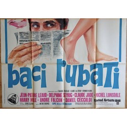 Baisers voles (Stolen Kisses) Italian movie poster - illustraction Gallery