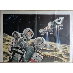 Space 1999: Journey Through The Black Sun Italian movie poster - illustraction Gallery