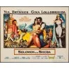 Solomon And Sheba half sheet movie poster - illustraction Gallery