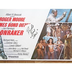 James Bond Moonraker banner movie poster - illustraction Gallery