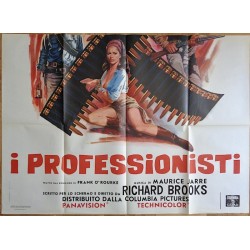 The Professionals Italian movie poster - illustraction Gallery