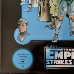 Star Wars The Empire Strikes Back limited edition print by Matt Busch - illustraction Gallery