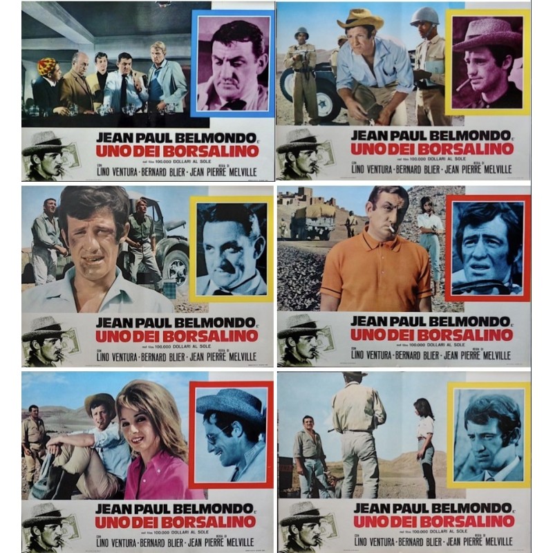 Greed In The Sun - Cent mille dollars au soleil (R71 fotobusta set of 6)