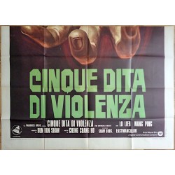 Five Fingers Of Death Italian movie poster - illustraction Gallery