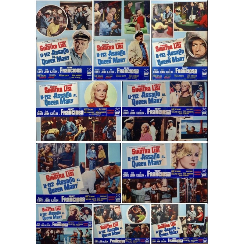 Assault On A Queen (Fotobusta set of 10)