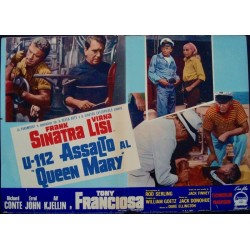 Assault On A Queen Italian fotobusta movie poster set - illustraction Gallery