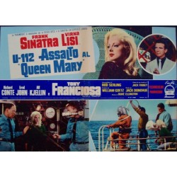 Assault On A Queen Italian fotobusta movie poster set - illustraction Gallery