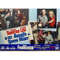 Assault On A Queen Italian fotobusta movie poster set - illustraction Gallery