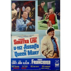 Assault On A Queen Italian fotobusta movie poster set - illustraction Gallery