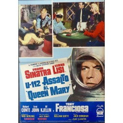 Assault On A Queen Italian fotobusta movie poster set - illustraction Gallery