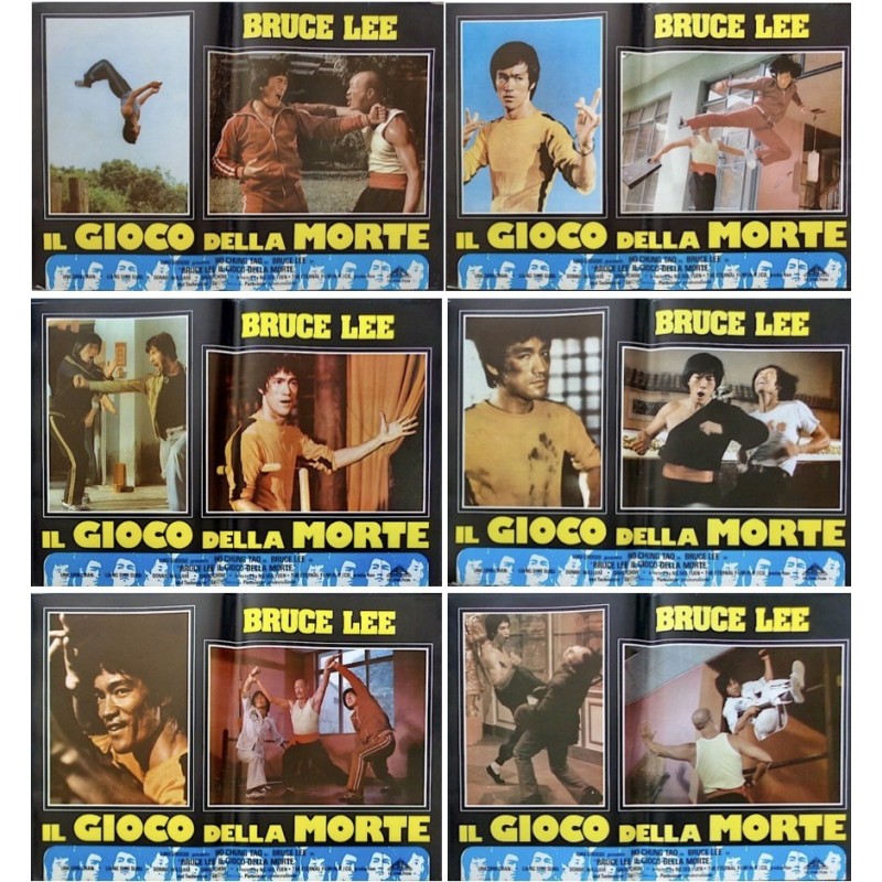 Bruce Lee: The Man The Myth (Fotobusta set of 6 - style B)
