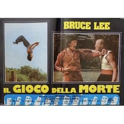 Bruce Lee The Man The Myth Italian fotobusta movie poster set - illustraction Gallery